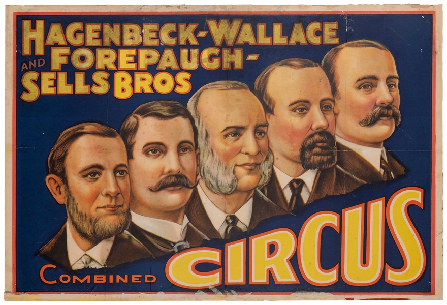  Hagenbeck-Wallace Forepaugh and Sells Bros. Combined Circus...