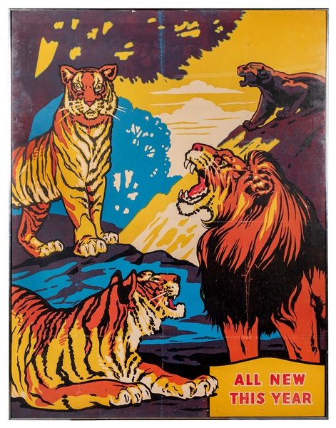  Enquirer Printing Circus Stock Poster. Cincinnati, OH, ca. ...