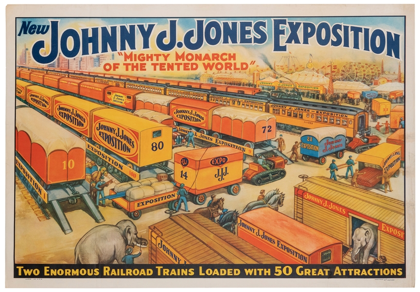  Johnny J. Jones Exposition / Mighty Monarch of the Tented W...