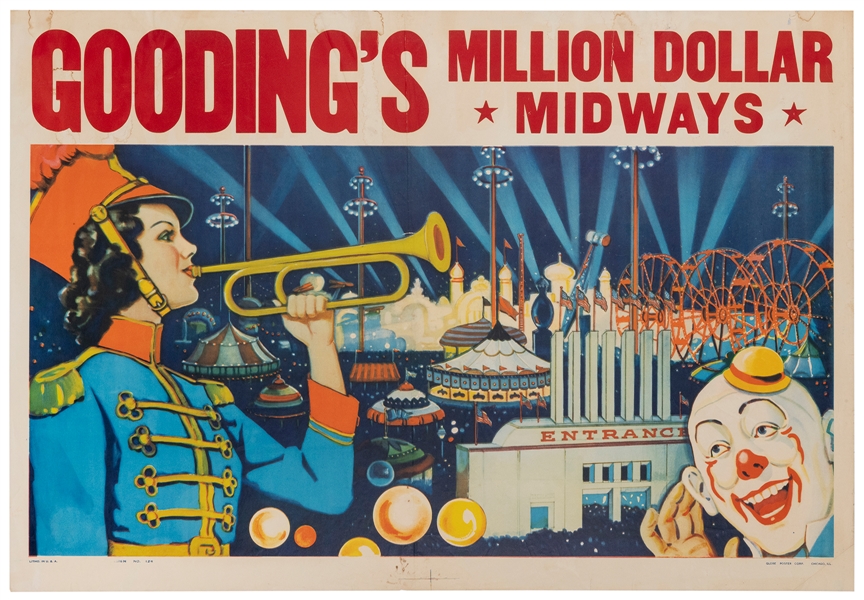  Gooding’s Million Dollar Midways. Chicago: Globe Poster Cor...