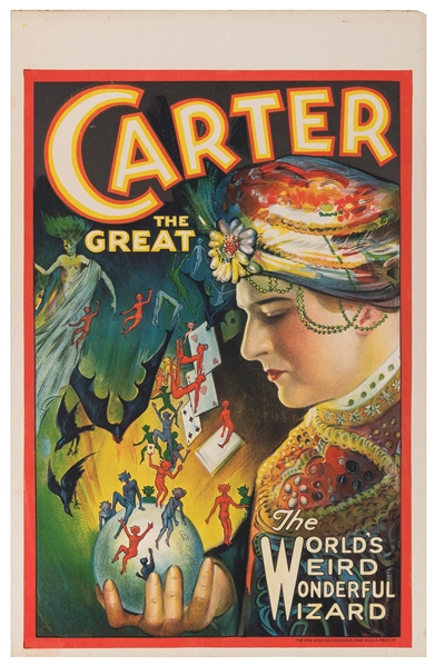  CARTER, Charles. Carter the Great / World’s Weird Wonderful...
