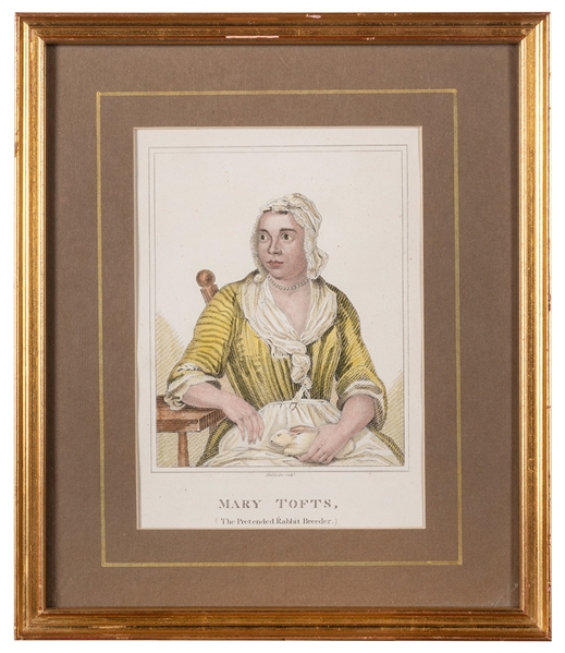  TOFT, Mary (1701–1763). Mary Tofts “The Pretend Rabbit Bree...