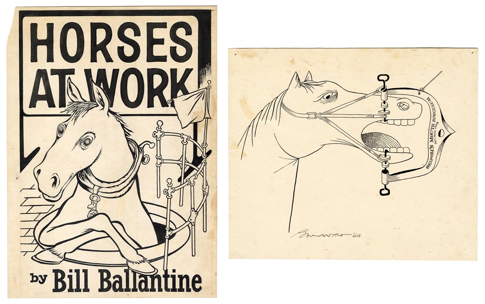  BALLANTINE, Bill (American, 1910 – 1999). Two Illustrations...