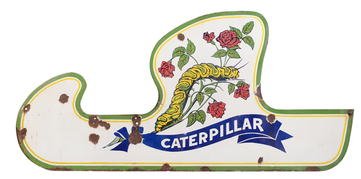  The Caterpillar, Riverview Park (Chicago) Ride Car Panel. C...