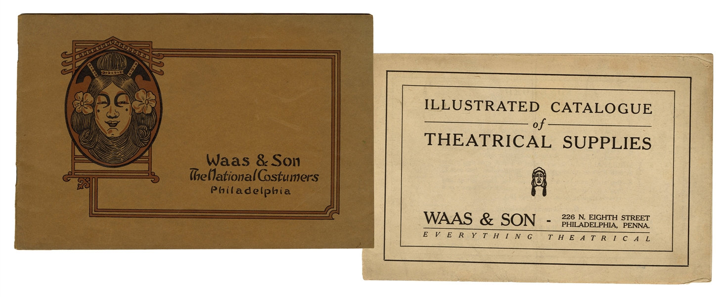  [COSTUMES] Waas & Son National Costumers / Theatrical Suppl...