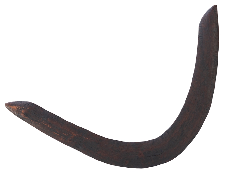  Exhibited Aboriginal Boomerang. From the Tost & Rohu’s Muse...