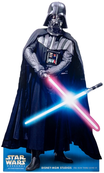  MGM Studios Star Wars Weekends Life Size Darth Vader Stande...