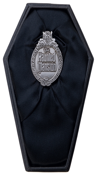  Haunted Mansion 30th Anniversary Pin in Coffin Box. Disneyl...