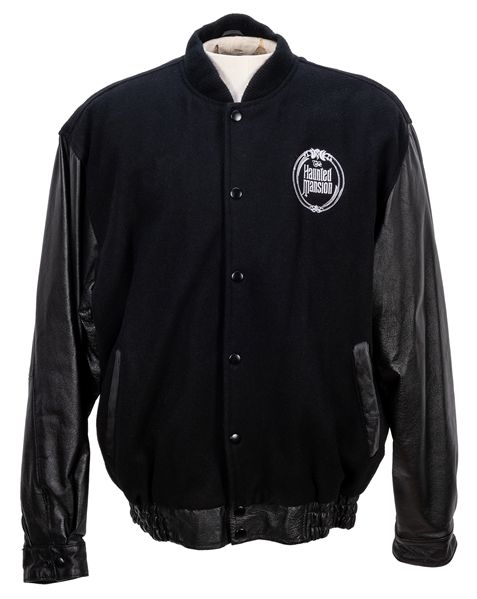 Lot Detail - Haunted Mansion Jacket Varsity Style Jacket. Walt Disney Co...