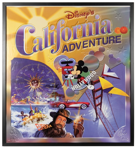  Original Opening Poster for Disney’s California Adventure. ...