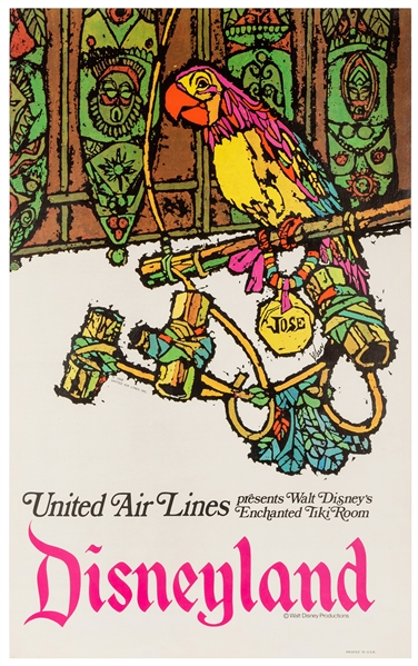  JEBARY, James (American). United Airlines Presents Walt Dis...