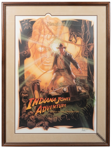  STRUZAN, Drew (American, b. 1947). Indiana Jones Adventure ...