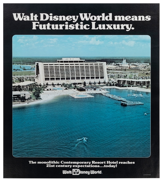  Walt Disney World / Contemporary Resort Hotel. Walt Disney ...