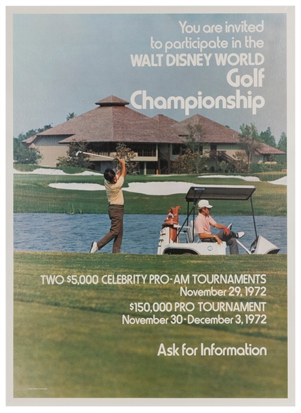  Walt Disney World / Golf Championship. Walt Disney Producti...