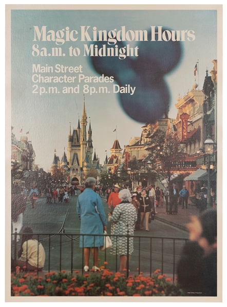  Walt Disney World / Magic Kingdom Hours. Walt Disney Produc...