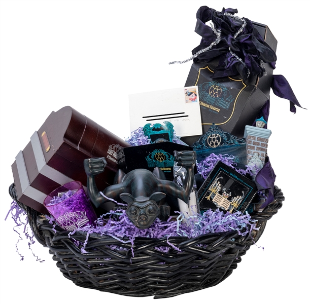  Harriet Burns VIP Gift Basket for Haunted Mansion Event. Bu...