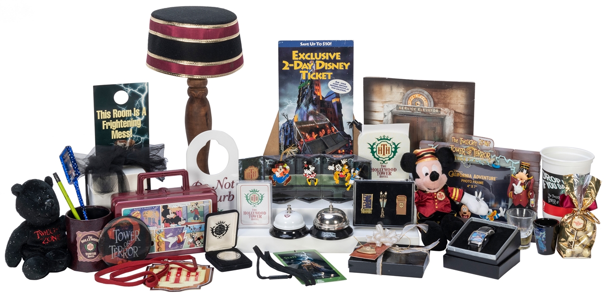  Enormous Tower of Terror Lot with Over 50 Items Including M...