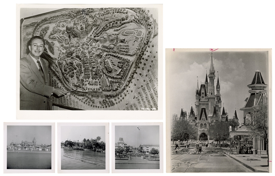  Group of Disneyland and Disney World photographs. Includes ...