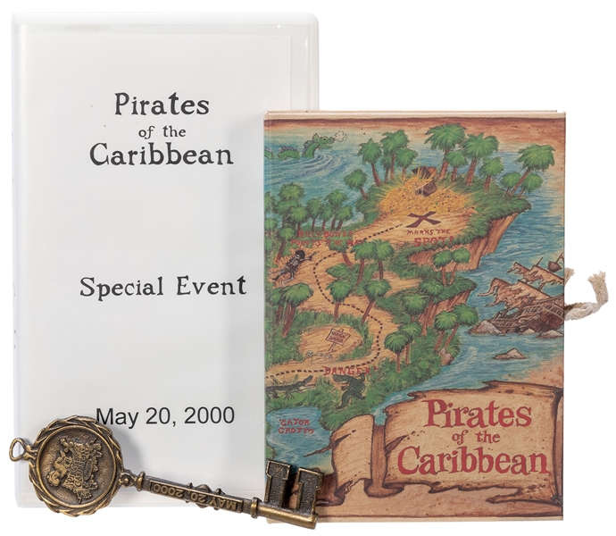  Pirates of the Caribbean Key. Disneyland, 2000. Limited edi...