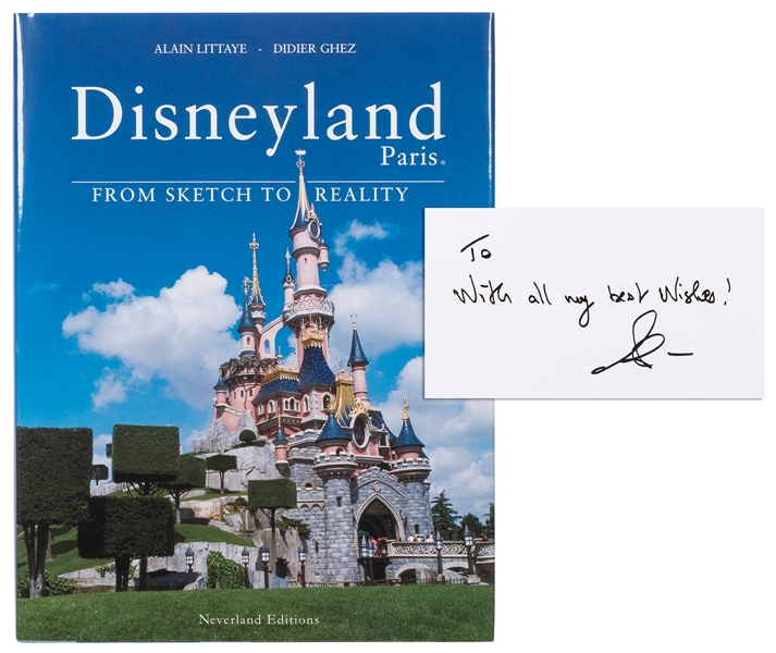  LITTAYE, Alain. – GHEZ, Didier. Disneyland Paris: From Sket...