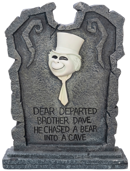  Big Fig The Haunted Mansion Cousin Dave Lighted Tombstone. ...