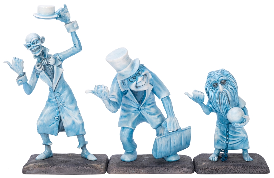  WDCC The Haunted Mansion “Beware of Hitchhiking Ghosts.” Wa...