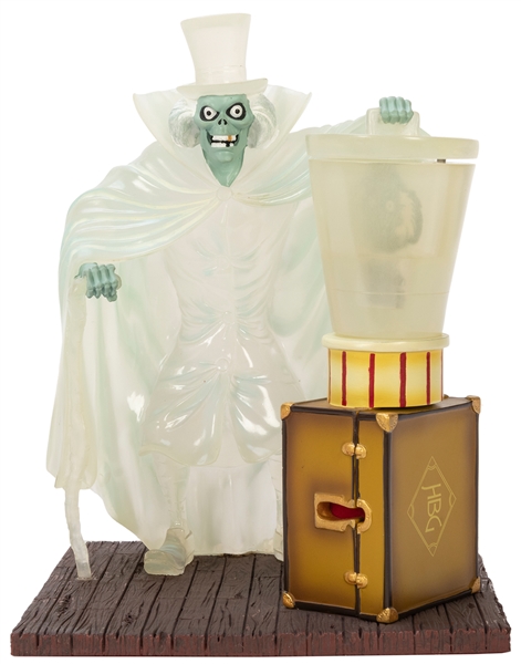  The Haunted Mansion Hatbox Ghost O-Pin House Figurine. Walt...