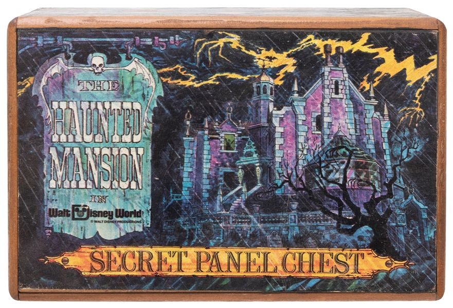  The Haunted Mansion Secret Panel Chest. Walt Disney World, ...