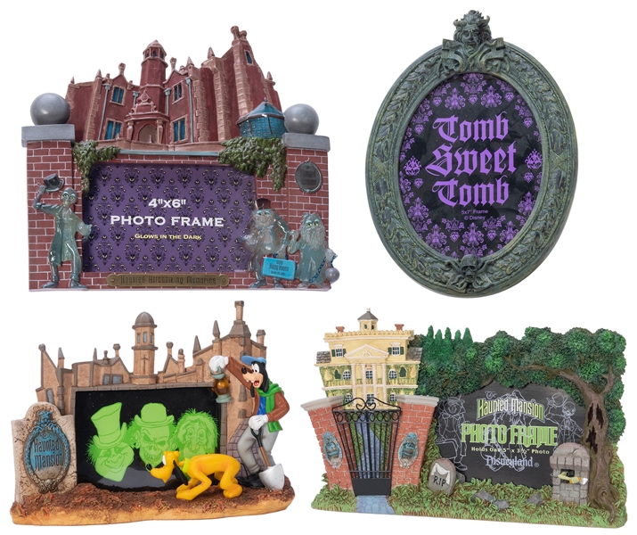  Four Haunted Mansion Picture Frames. Walt Disney Co. Made a...