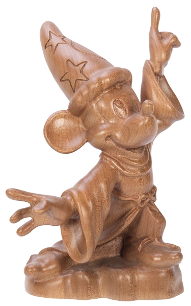  Handcrafted Mickey as The Sorcerer’s Apprentice Wooden Figu...