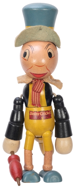  Walt Disney Jiminy Cricket Articulated Toy Figure. Ideal To...