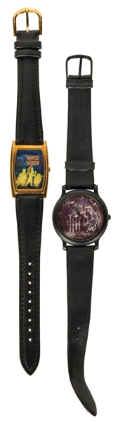  Two Disneyland Cast Member Haunted Mansion Watches. Walt Di...