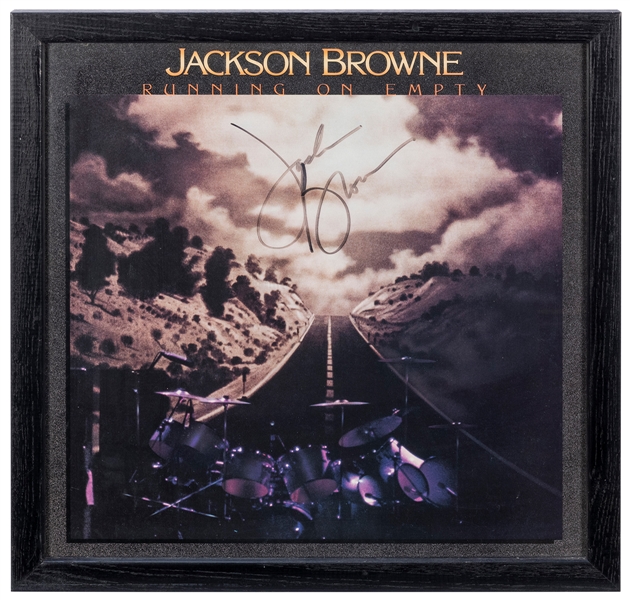  Jackson Browne Running on Empty Album Display. Classic 1977...