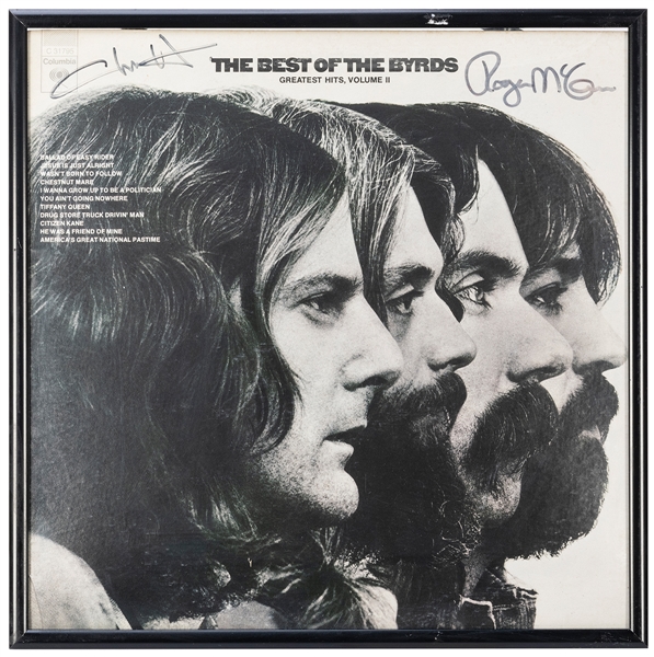  The Byrds Greatest Hits Volume II Album. Signed by Chris Hi...