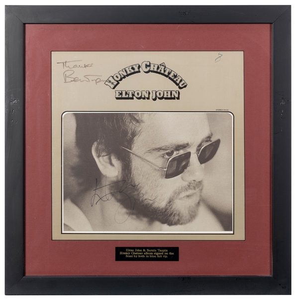  Elton John Honky Chateau Album Display. Classic 1972 album ...