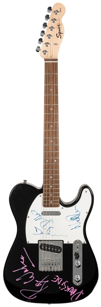  Pink Floyd Electric Guitar. Black Fender Squier Telecaster ...