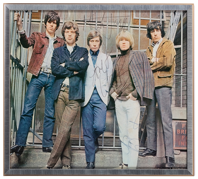  Rolling Stones Publicity Still. Circa 1966. Color photograp...