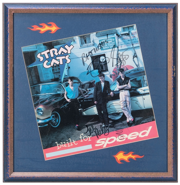 Stray Cats Built for Speed Album. The third album by the le...