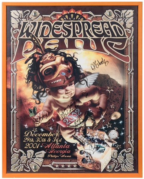  Widespread Panic Poster. Concert poster for December 29-31,...