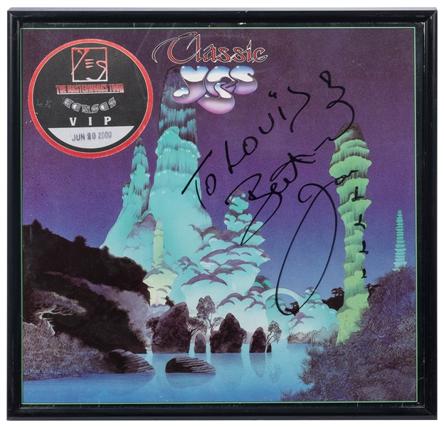  [Yes] Jon Anderson Classic Yes Album. 2000. Signed and insc...