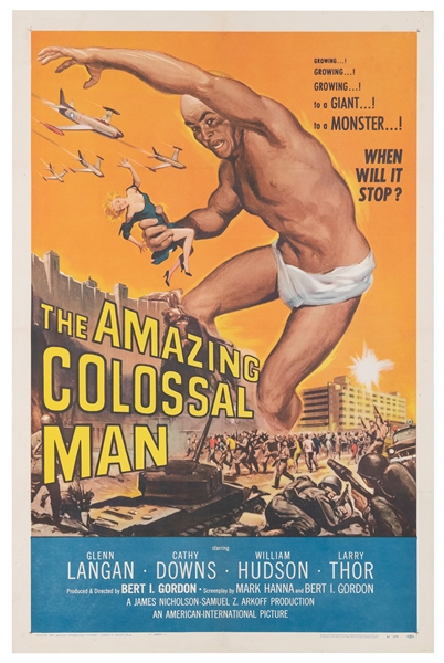  The Amazing Colossal Man. American International, 1957. One...