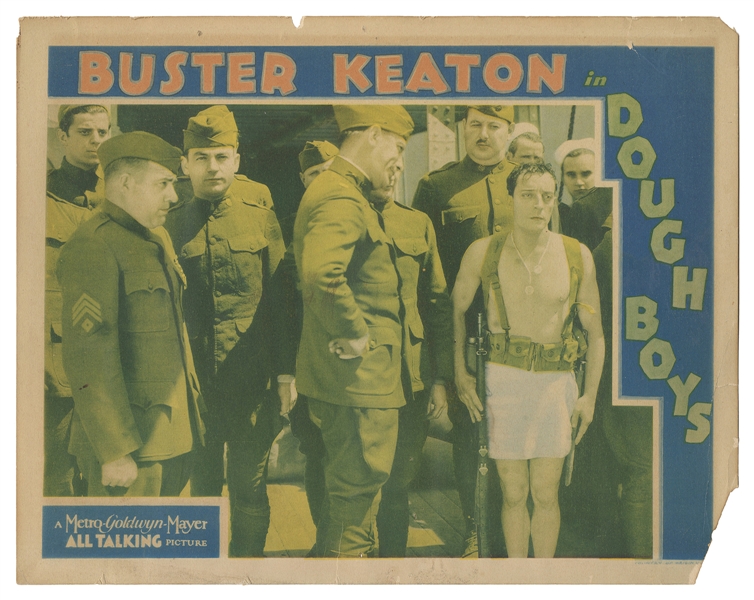  Dough Boys. MGM, 1930. Lobby card (11 x 14”) for the Buster...