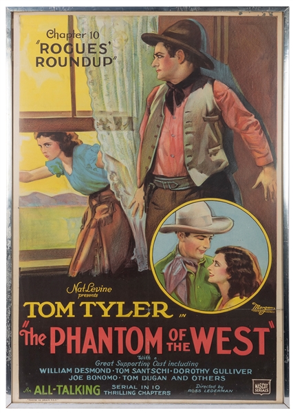  The Phantom of the West. Mascot, 1930s. One-sheet (approx. ...