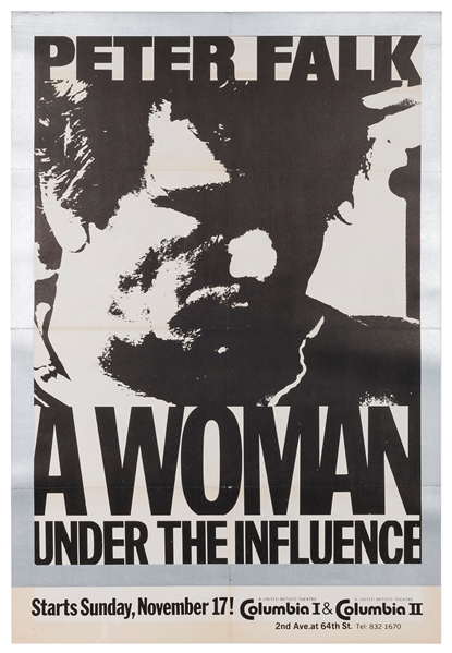  A Woman Under the Influence. Faces International, 1974. Sub...
