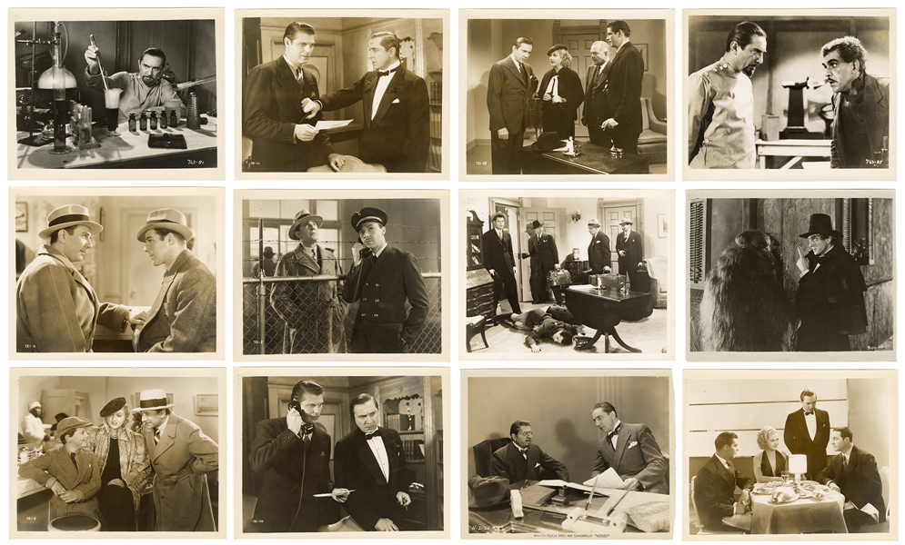  Bela Lugosi Movie Still Lot (12). Includes scenes from Murd...
