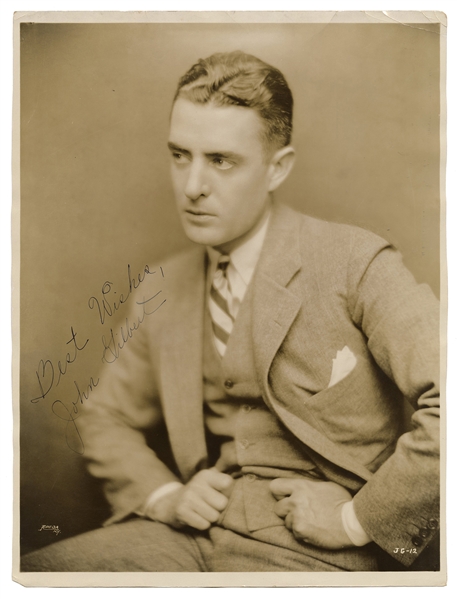  GILBERT, John (John Cecil Pringle) (1897-1936). Signed Lobb...