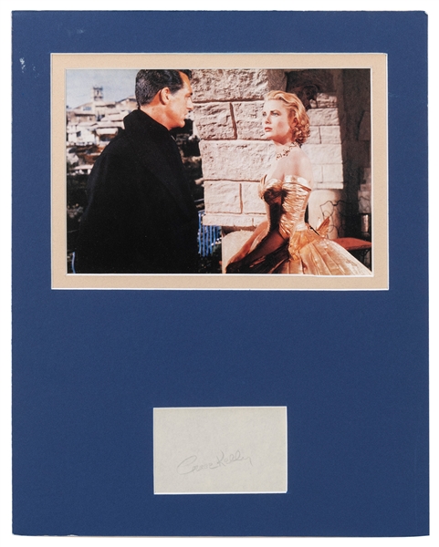  KELLY, Grace (1929-1982). Collage Display of Grace Kelly Au...