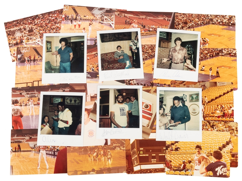  Lot of Signed 1978-79 Phoenix Suns Photographs. Being a col...
