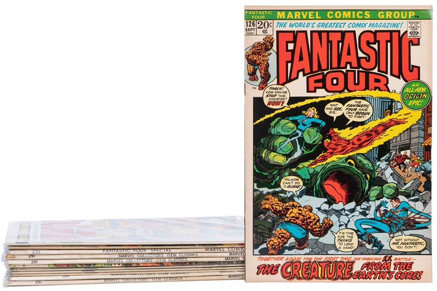  [MARVEL COMICS]. A group of 12 issues including: Fantastic ...
