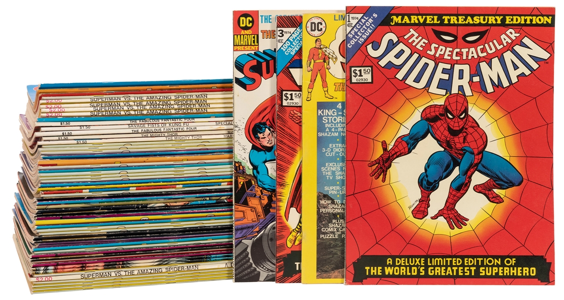  Limited Collectors’ Edition Comics and Treasuries Lot. DC C...